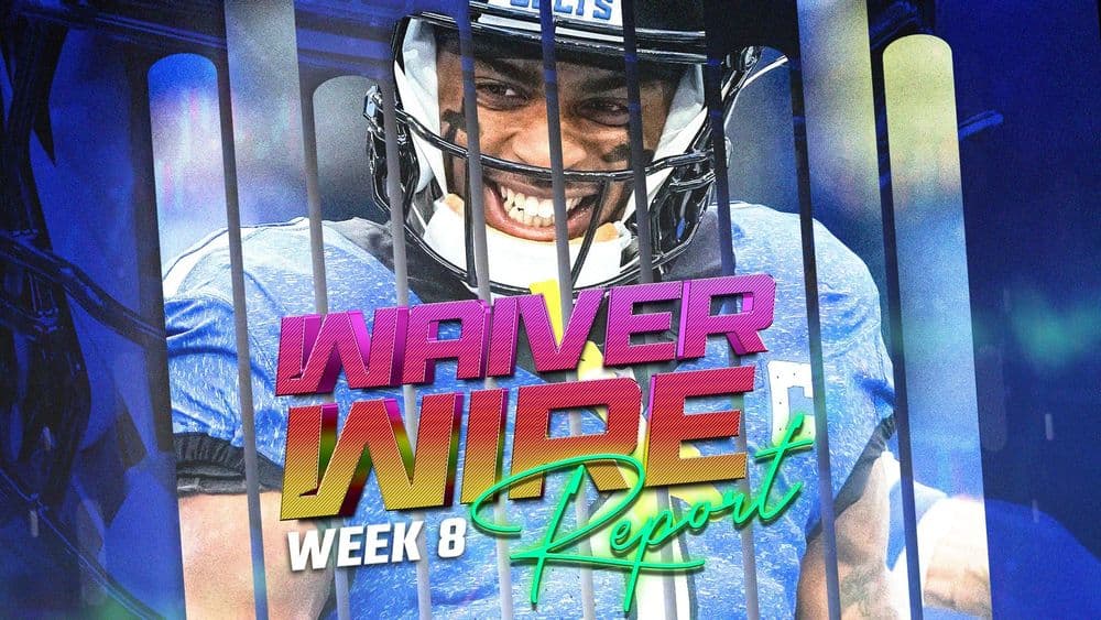 Week 8 Waiver Wire Report. Don't Discount Josh Downs.