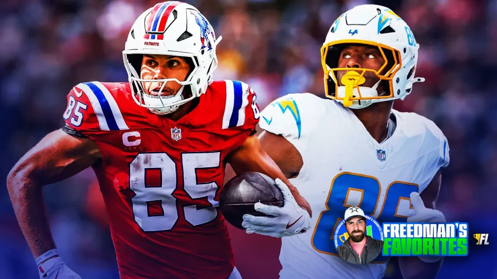 Week 4 TE Rankings: Hunter Henry, Oronde Gadsden and More Freedman's Favorites