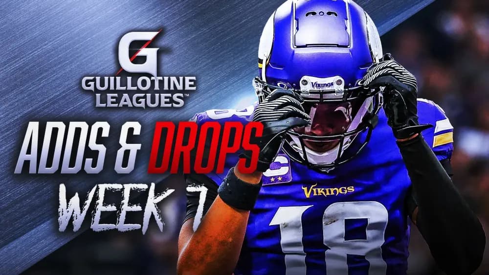 Week 7 Guillotine Leagues Bidding Advice: Questions in Adding Justin Jefferson and Saquon Barkley