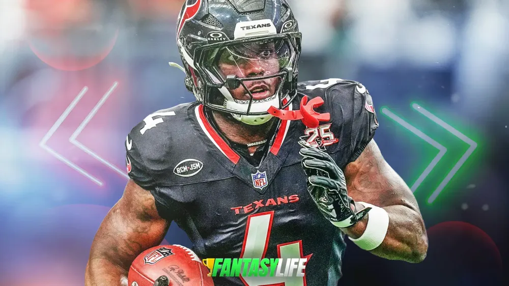 Fantasy Football Rankings Risers & Fallers For Week 7: Woody Marks, Omar Cooper & More