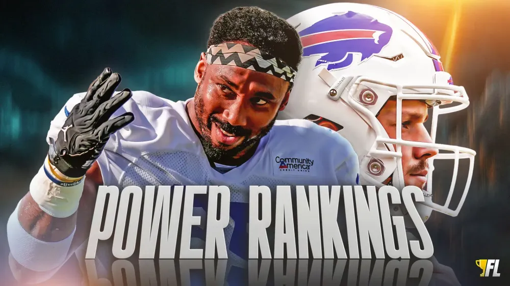 Weekly NFL Power Rankings Week 1: Myles Garrett Cements the Rams at No. 1