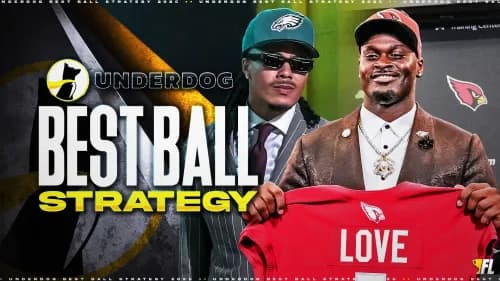 Underdog Best Ball Draft Strategy: Jordyn Tyson and More Rookie ADPs To Draft or Fade