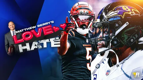 Recap Of Matthew Berry's Love/Hate For Week 8 Fantasy Football