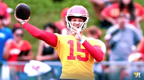 Training Camp Updates With Fantasy Football Impacts: Patrick Mahomes Will Not Appear in Preseason Games