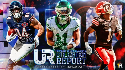 Fantasy Football Takeaways From Week 7: Omar Cooper & KC Concepcion Lead Utilization Report