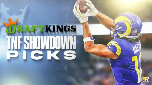 DraftKings NFL DFS Picks for 49ers vs. Rams Showdown Slate: Puka Nacua & CMC Headline The Australia Slate