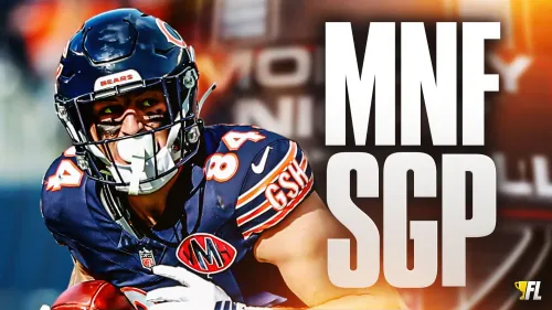 Monday Night Football Single-Game Parlay For Week 3 Bears-Eagles: Back On Colston Loveland