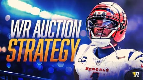 Auction Fantasy Football Strategy: How To Approach WRs In 2026 Auction Drafts