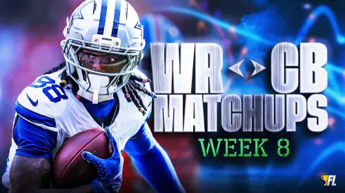 Week 8 WR/CB Matchups For Fantasy Football: CeeDee Lamb, Parker Washington & More