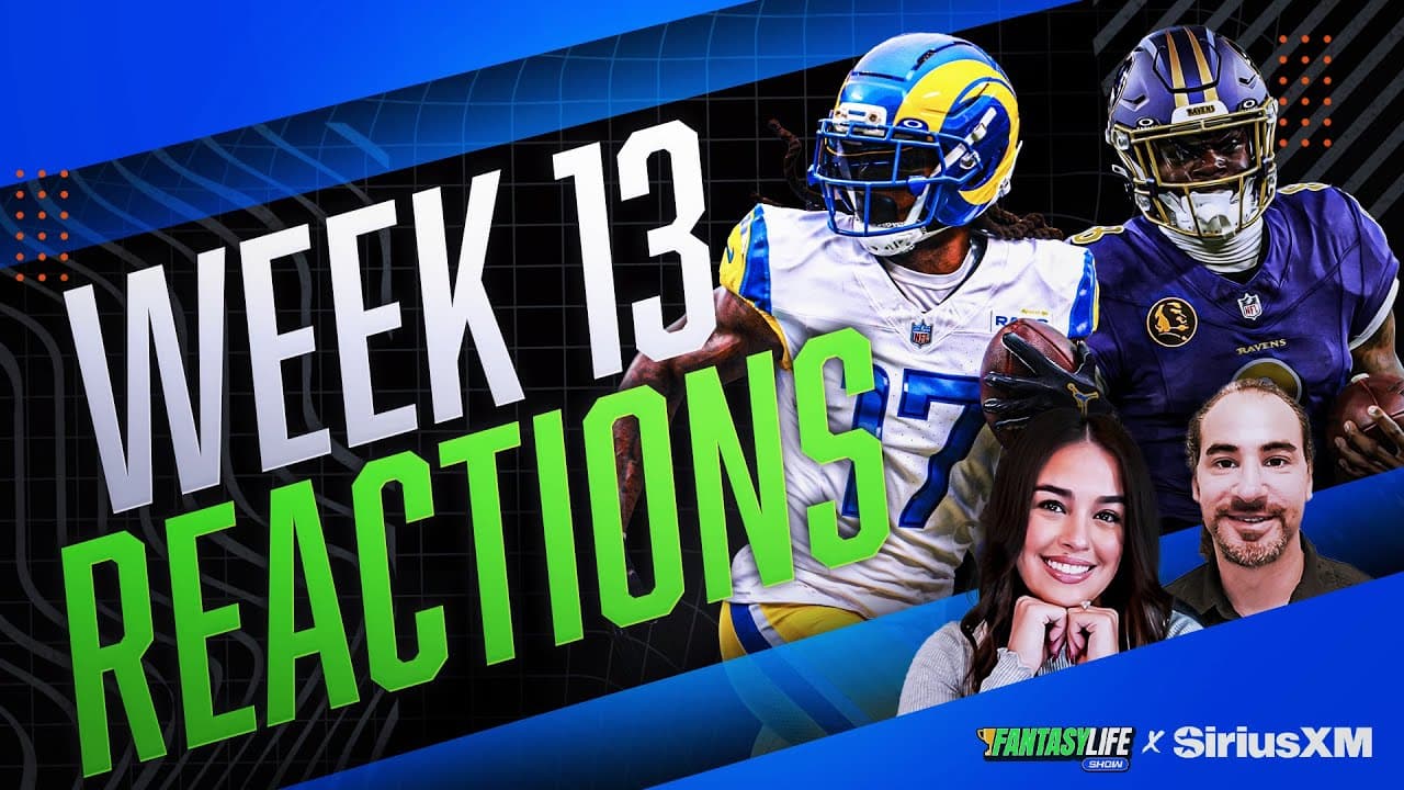 Week 13 Fantasy Breakouts & Busts + MNF Props & Early Week 14 odds!