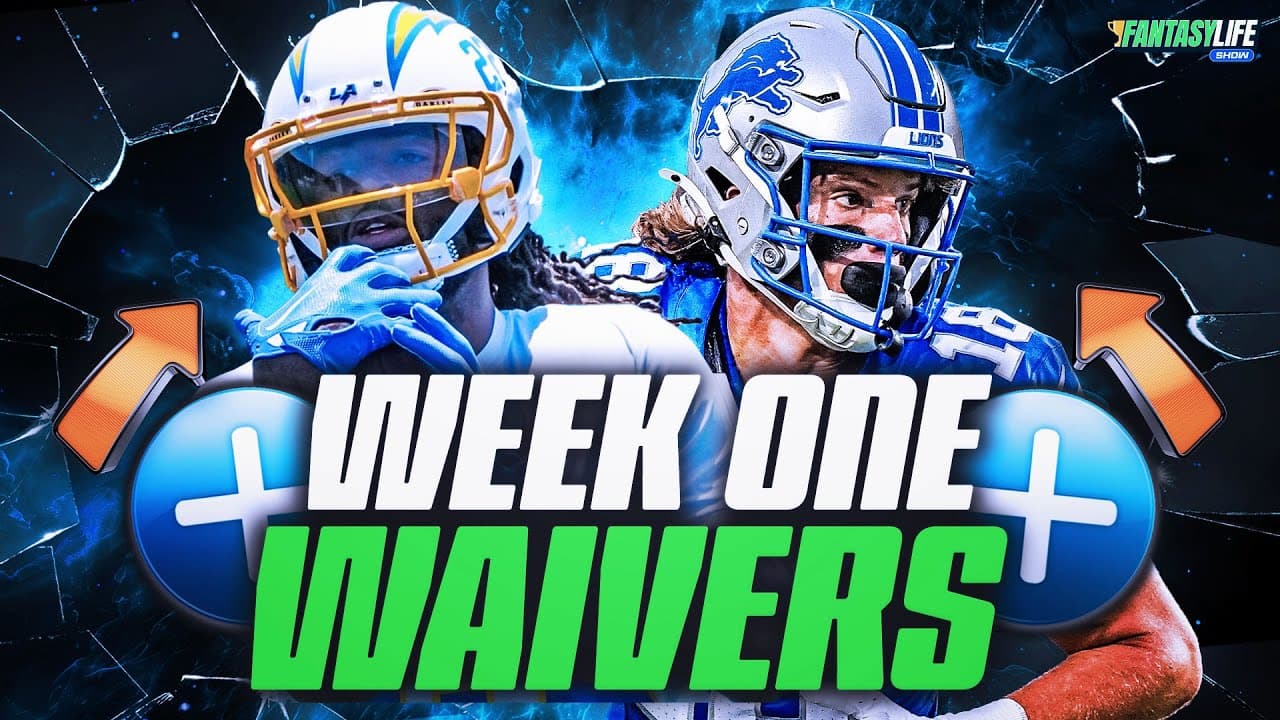 Add These Waiver Wire Guys Before the Post-Week 1 Rush (+ Streamers!)