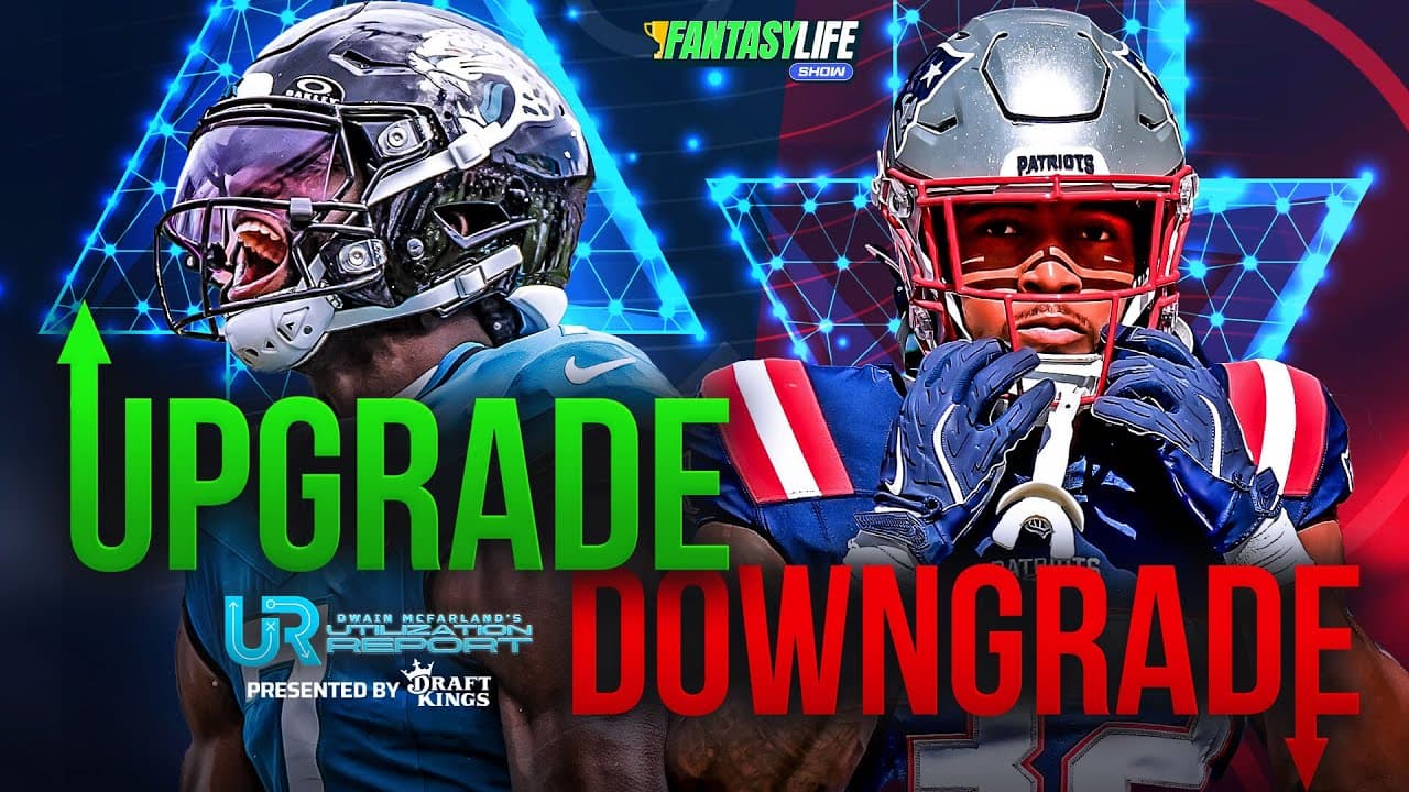 Upgrades & Downgrades from Week 6 Fantasy Football (Utilization Report)