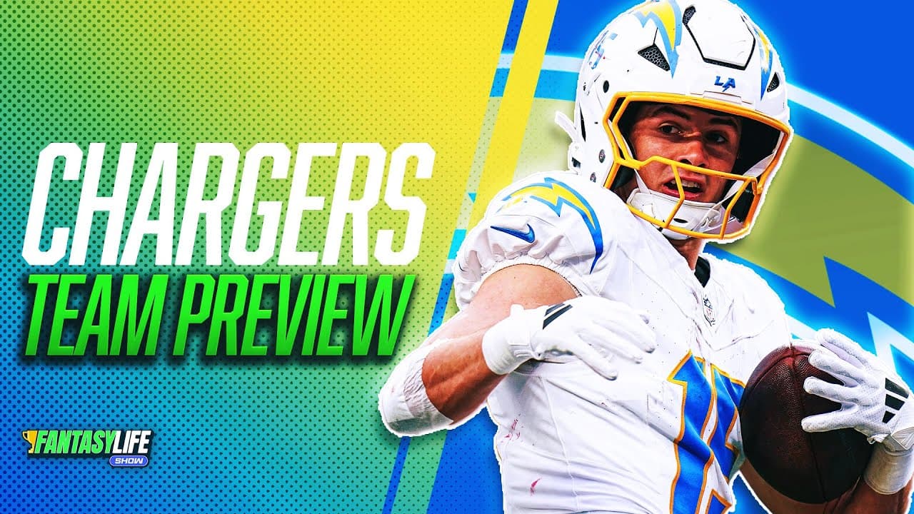 Chargers 2025 Fantasy Team Preview (How High to Draft McConkey?)