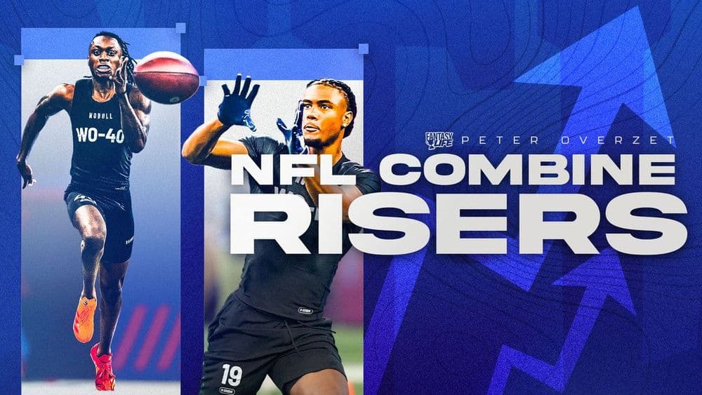 NFL Combine Recap: Rookie Risers for Fantasy Football