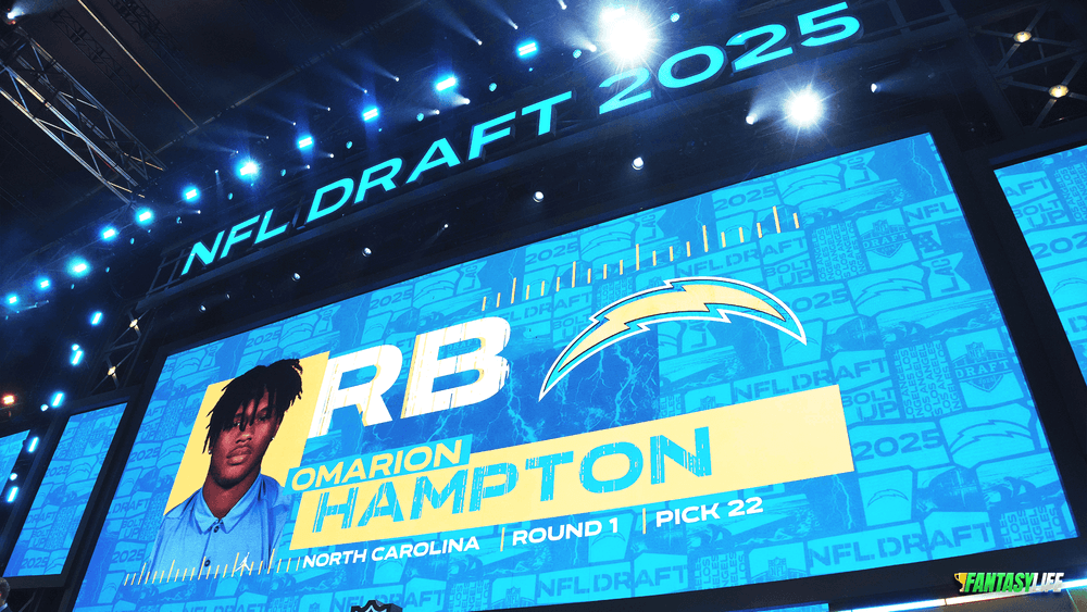 2025 NFL Draft Grades - The Chargers Selected Omarion Hampton, Here's Why They Got An F