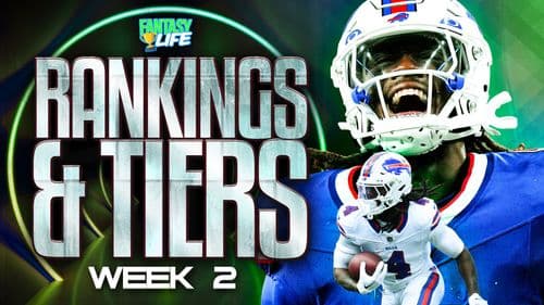 Week 2 Fantasy Football Rankings and Tiers. James Cook Ascends.