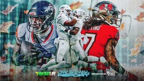 Fantasy Football Takeaways: Week 13 Utilization Report