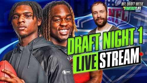 2025 NFL Draft Round 1 LIVE! Trades, Scouting Profiles, Fantasy Impact & More