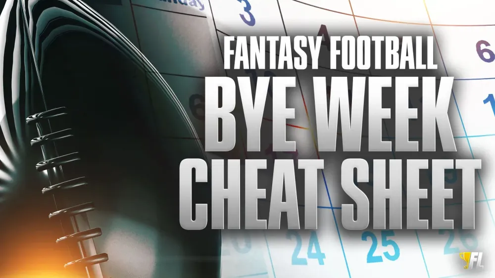 Bye Week Schedule For Fantasy Football: Cheat Sheet For Every Top-100 Player In 2026