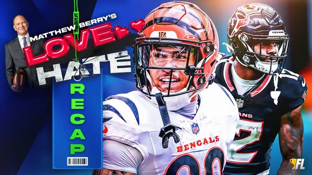 Recap Of Matthew Berry's Love/Hate For Week 5 Fantasy Football: As Seen On Pregame With Matthew Berry On Roku Channels