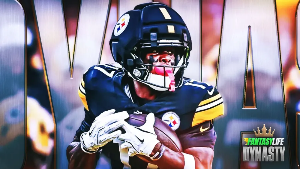 Dynasty Fantasy Football Rankings Risers & Fallers: Germie Bernard, Brian Thomas Jr. & More