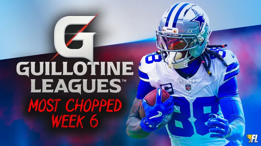 Most-Chopped Players For Week 6 In Guillotine Leagues™️: CeeDee Lamb & More