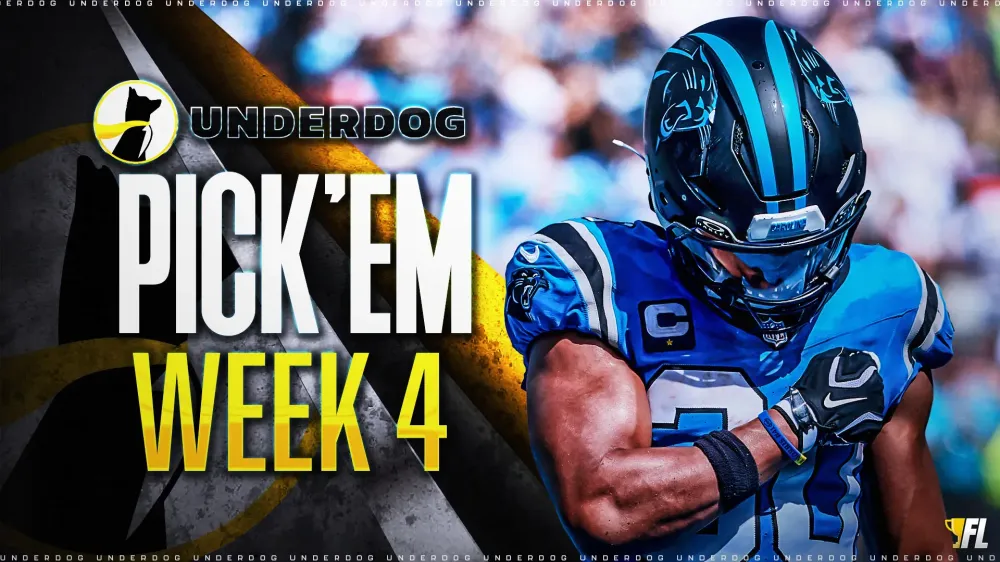 Underdog Pick 'Em For Week 4: Chuba Hubbard Hits Paydirt