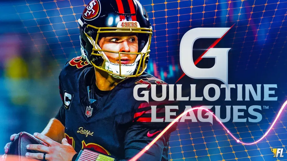 Week 4 Guillotine Leagues™️ ADP Risers & Fallers: Brock Purdy Ascending