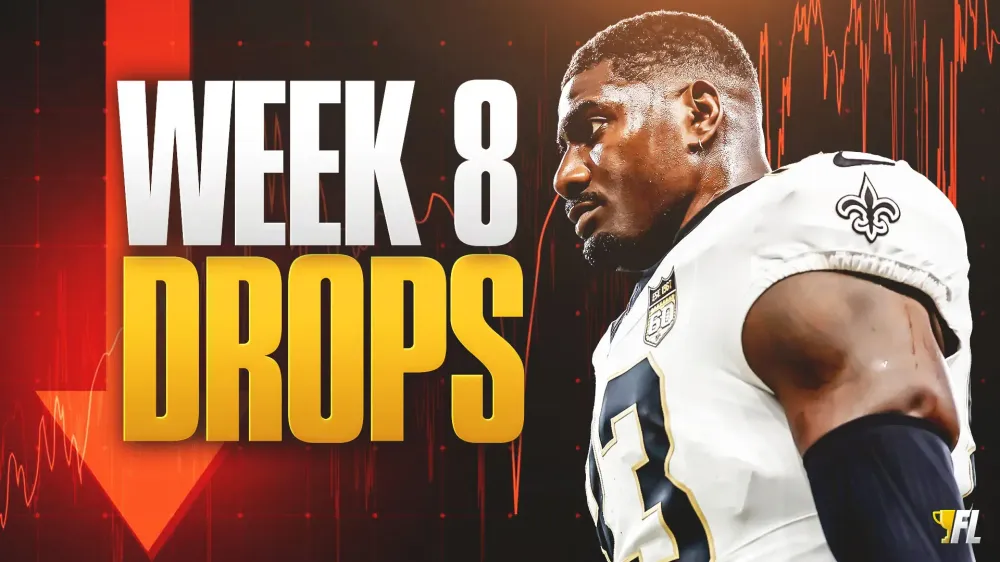 Players to Drop in Fantasy Football Ahead of Week 8: Juwan Johnson and More