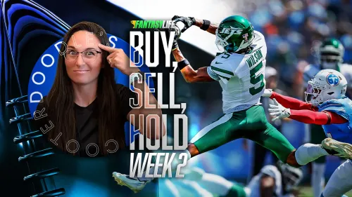 Buy, Sell, Hold for Fantasy Football Week 2: Garrett Wilson Trending Up