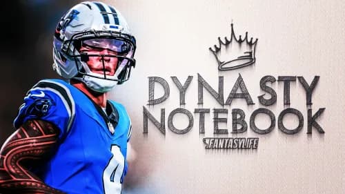 Dynasty Fantasy Football Notebook: Tetairoa McMillan, Jordan Mason, and More