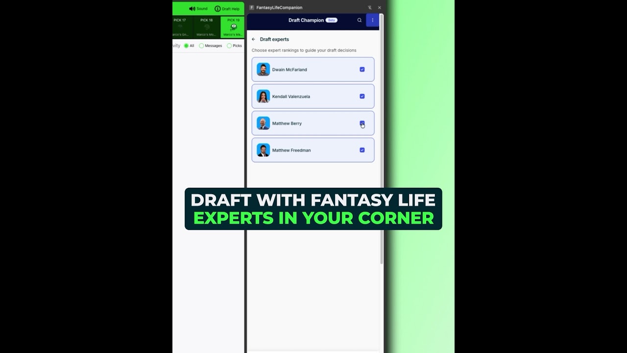 Never Draft Alone Again!